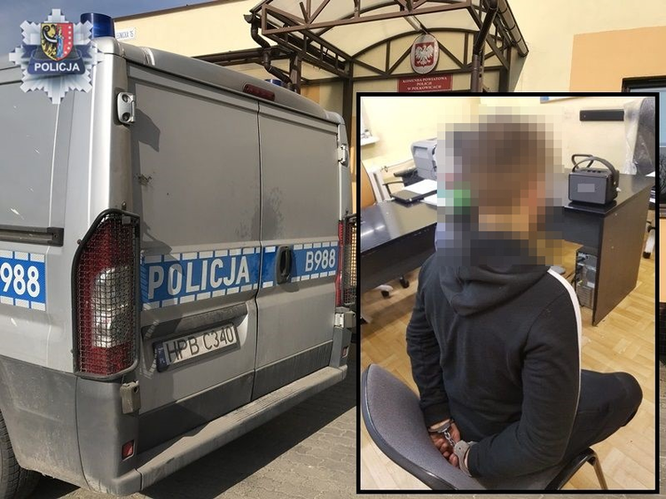 Złodziej miał pecha. Rozpoznał go policjant po służbie  