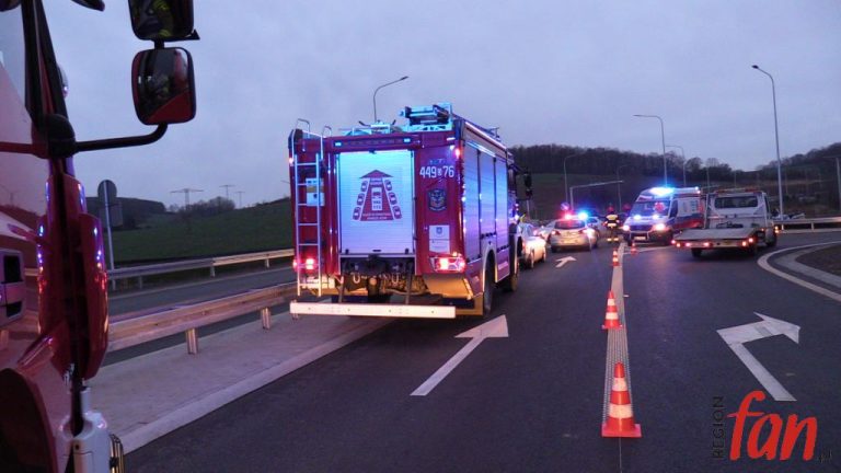 Pierwsza stłuczka na obwodnicy Bolkowa (FOTO)