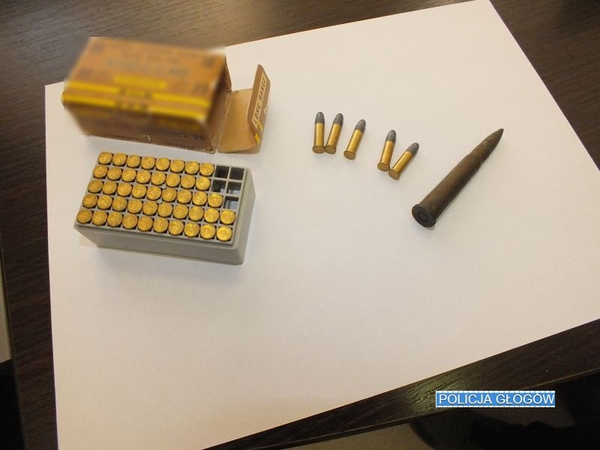Groził sublokatorowi, a w mieszkaniu miał amunicję