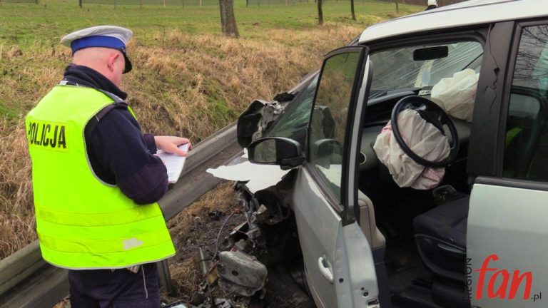 Czołowe zderzenie na DK3. Droga była całkowicie zablokowana (FOTO, WIDEO)