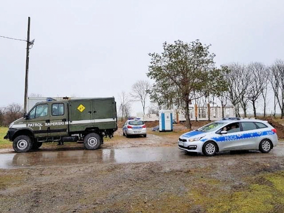 Dwa niewybuchy znalezione koło Złotoryi