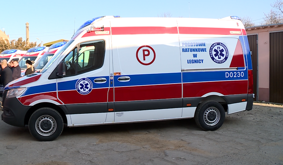 Nowe karetki będą jeździły po regionie