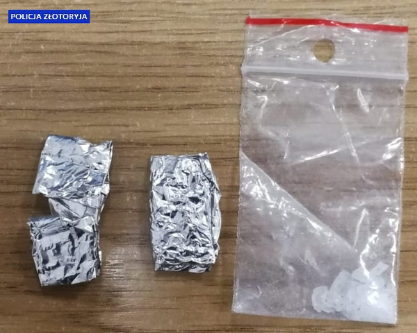 27-latek zatrzymany z metamfetaminą