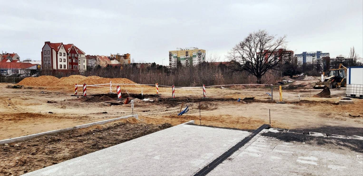 Niewybuch na głogowskim bulwarze