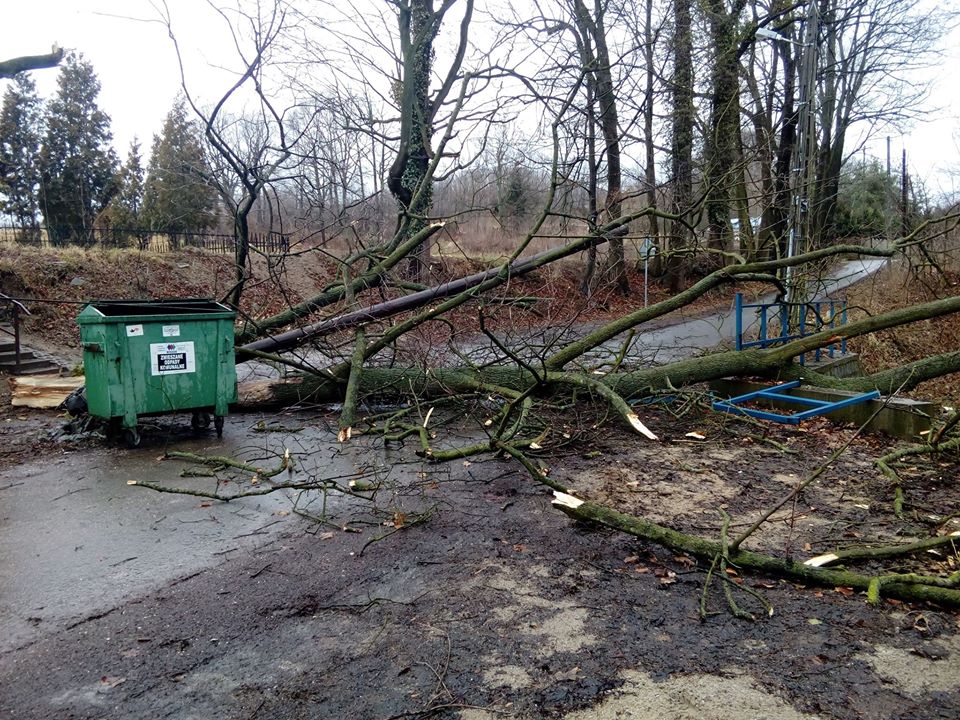 Wiatr nie odpuszcza. Żółty alert dla regionu!