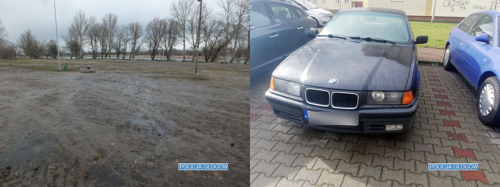 Kręcił „bączki” na nowo powstałym placu (FOTO, WIDEO)