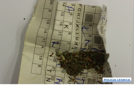 Kierowca zażywał, pasażerka posiadała