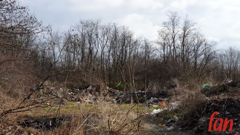 Palenie gum na dzikim wysypisku (FOTO)