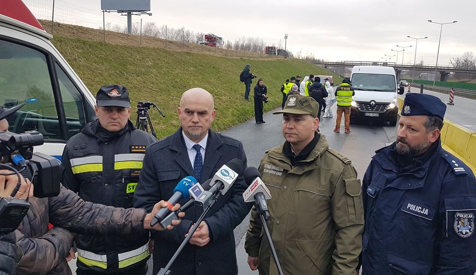 Na przejściach granicznych wyłapują chorych