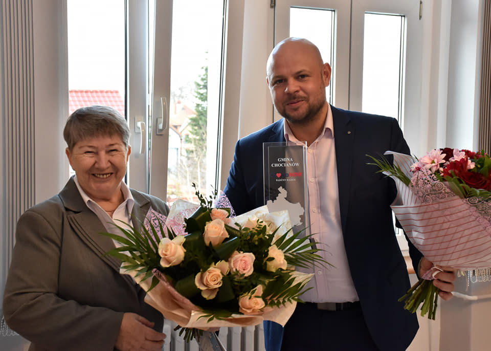Chocianów z pierwszą honorową obywatelką