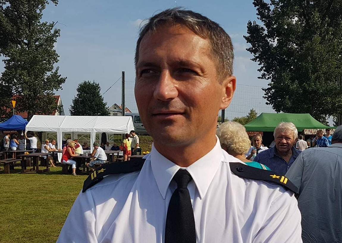 Oświadczenie komendanta legnickich strażaków