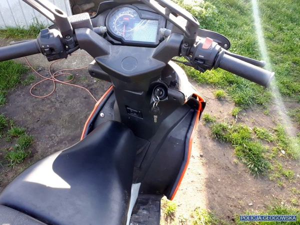 Kompletnie pijany motocyklista. Miał 2,7 promila