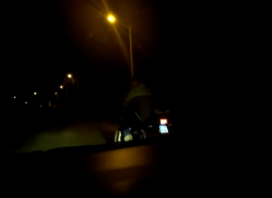 Pościg za pijanym motorowerzystą (WIDEO)