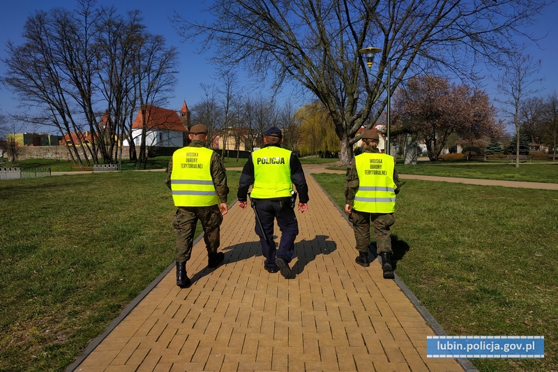 Koronaferie i piękna pogoda – tak lubinianie tłumaczą się policjantom