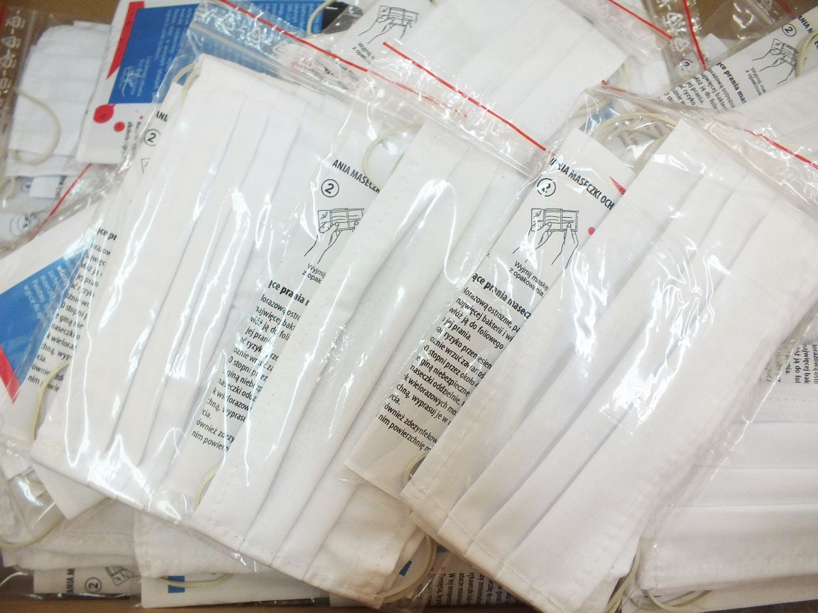 Maseczki dla mieszkańców gminy Chojnów