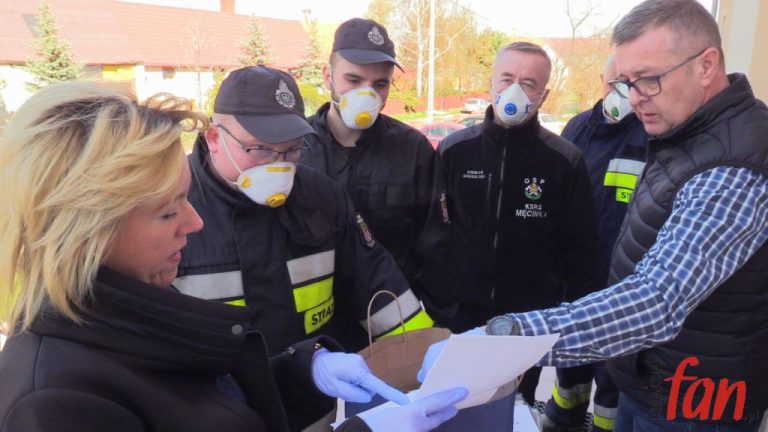 Maseczki dla wszystkich mieszkańców gminy (FOTO, WIDEO)