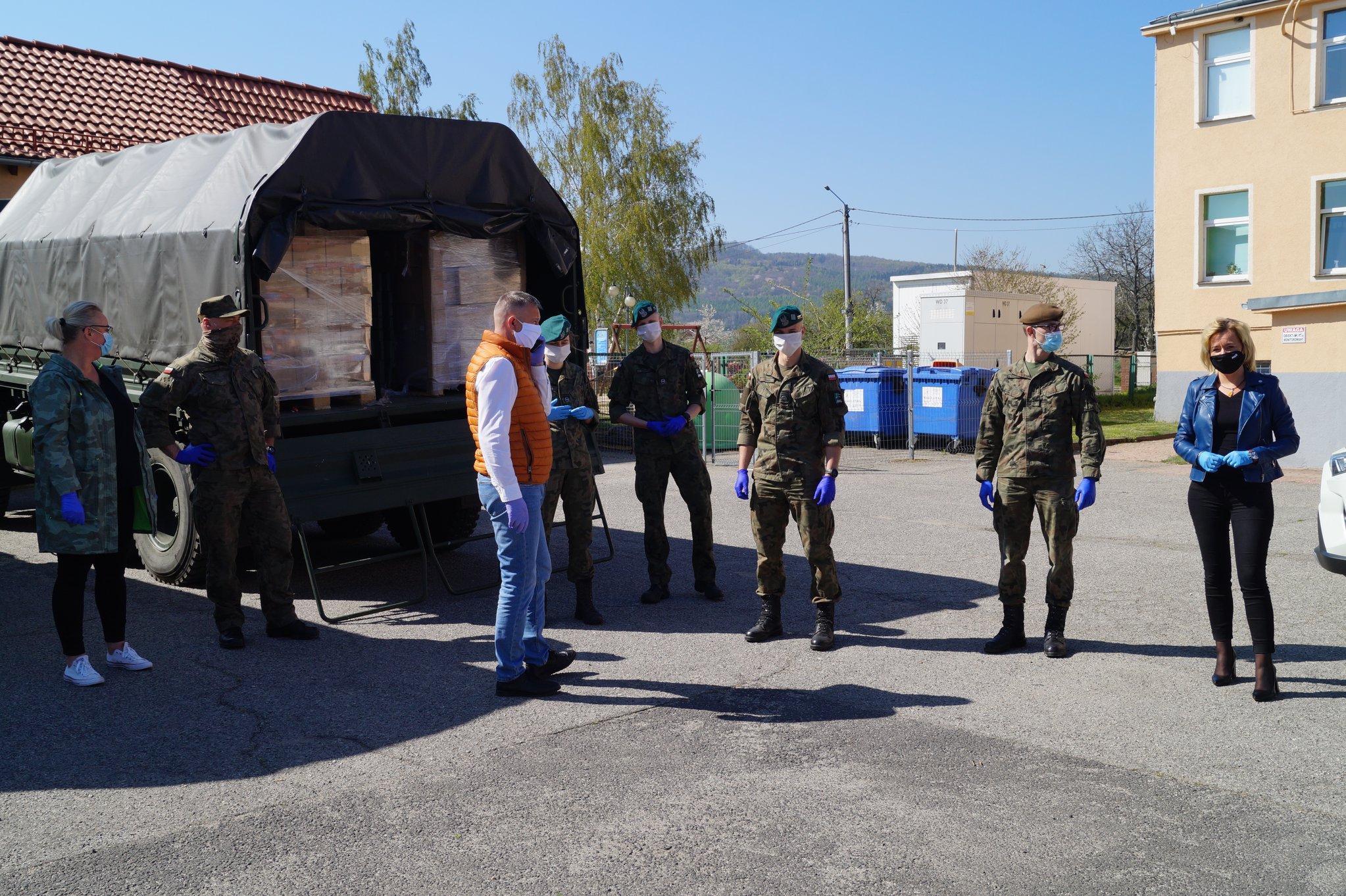 Do Męcinki wkroczyli terytorialsi