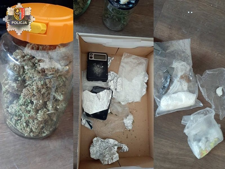 2,6 tys. porcji narkotyków pod łóżkiem