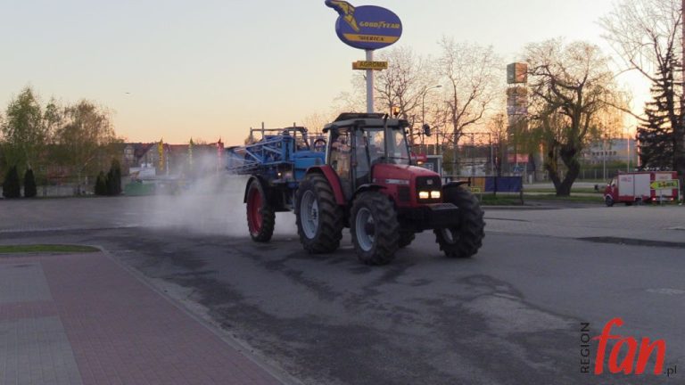 Dezynfekcja po jaworsku (FOTO, WIDEO)