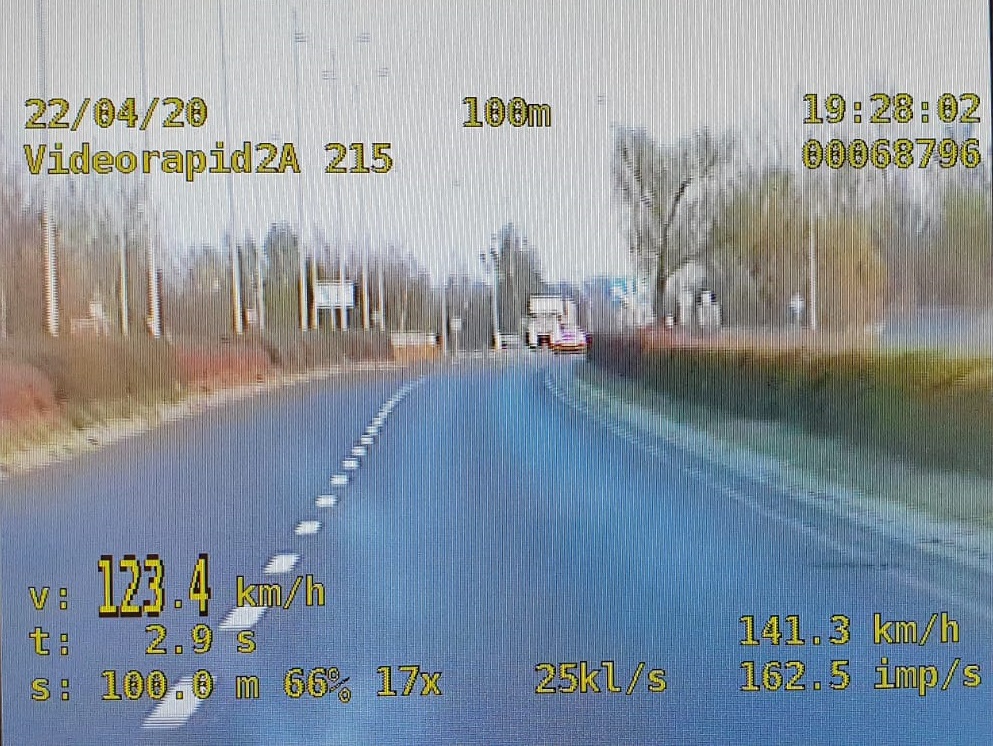 Chciał wypróbować nowy samochód. Stracił prawo jazdy…