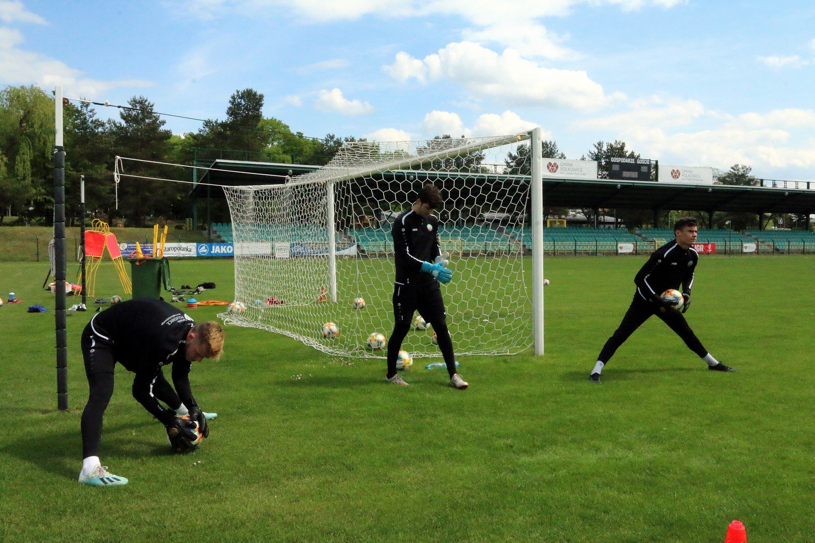 Treningi nabierają tempa