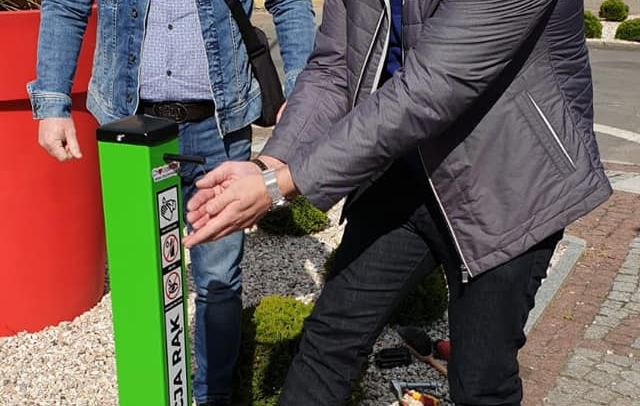 Publiczny dozownik także w Chocianowie