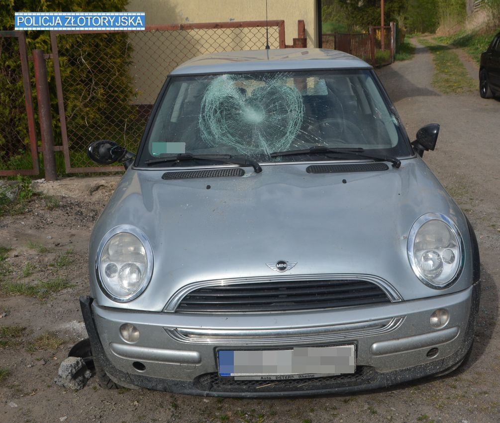 Pokłócił się z kolegą, więc zniszczył auto… jego dziewczyny