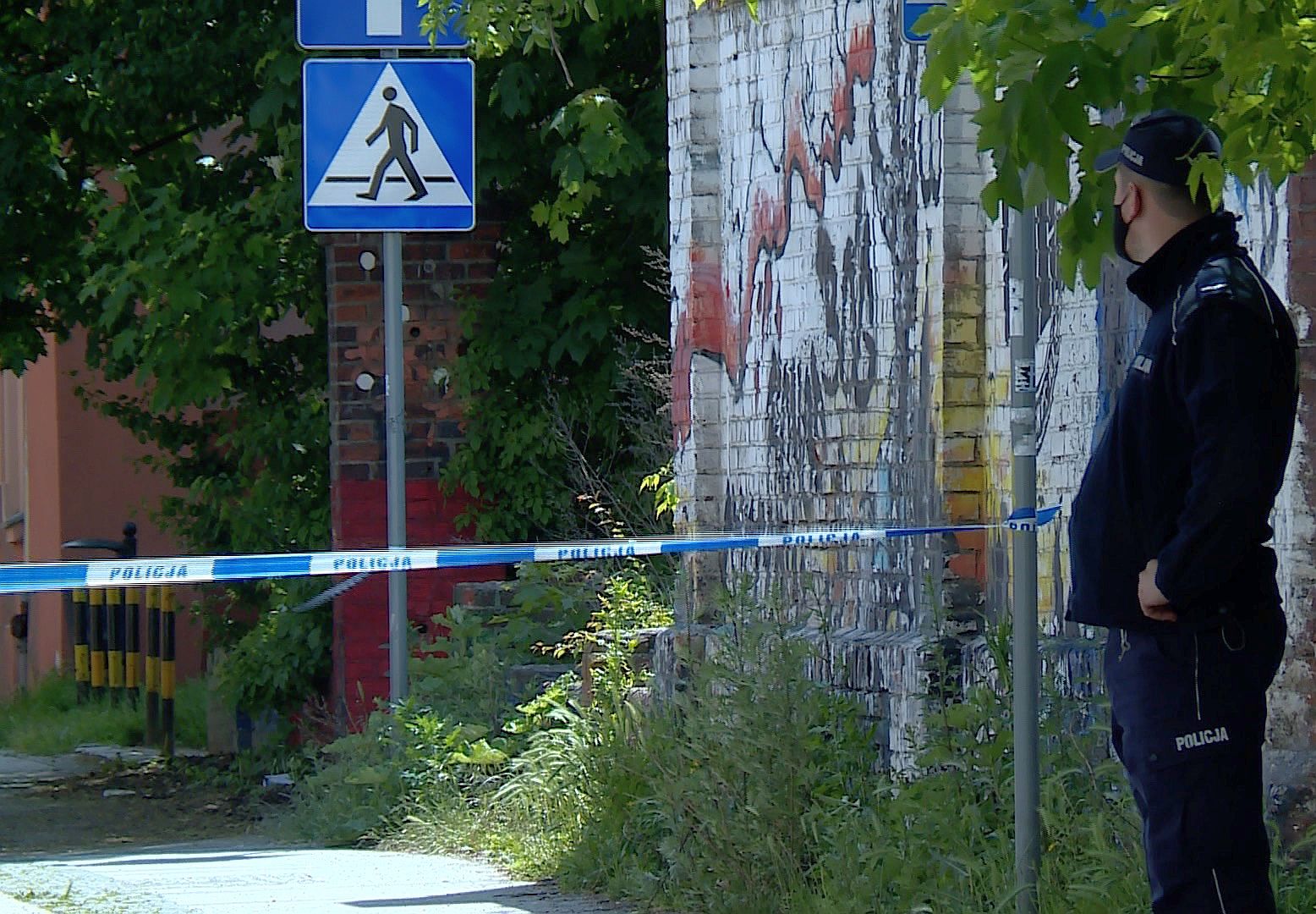 Wybuchowe znalezisko przy Pobożnego (WIDEO)