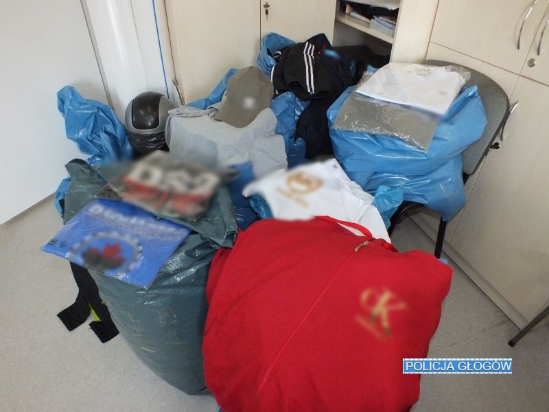 Sprzedawał podrabianą odzież