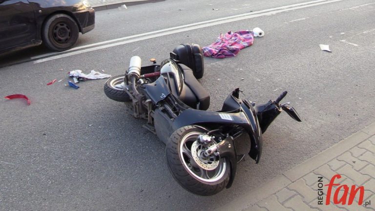 Skuterem na promilach (FOTO, WIDEO)