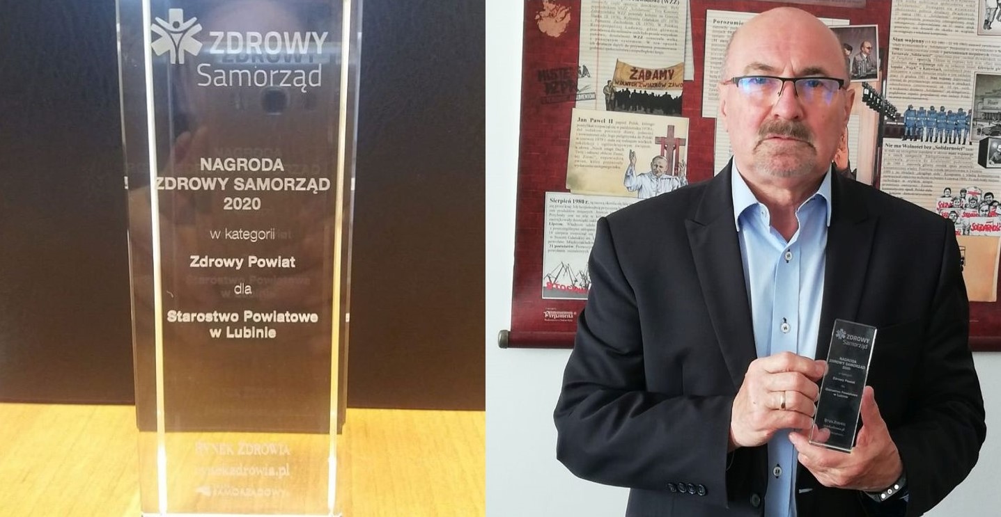 Lubiński samorząd nagrodzony za swoje programy zdrowotne