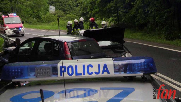 Zablokowana DK3. Kolizja trzech pojazdów (FOTO, WIDEO)