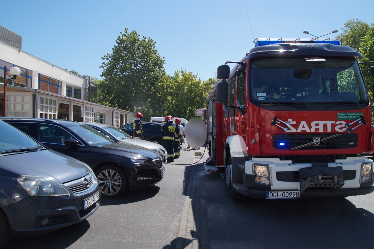 Pożar w restauracji