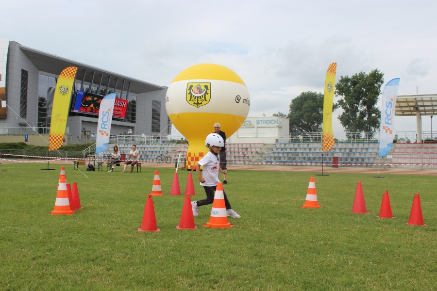 Akcja Lato: Sprawnościowych zajęcia na rowerze (FOTO)