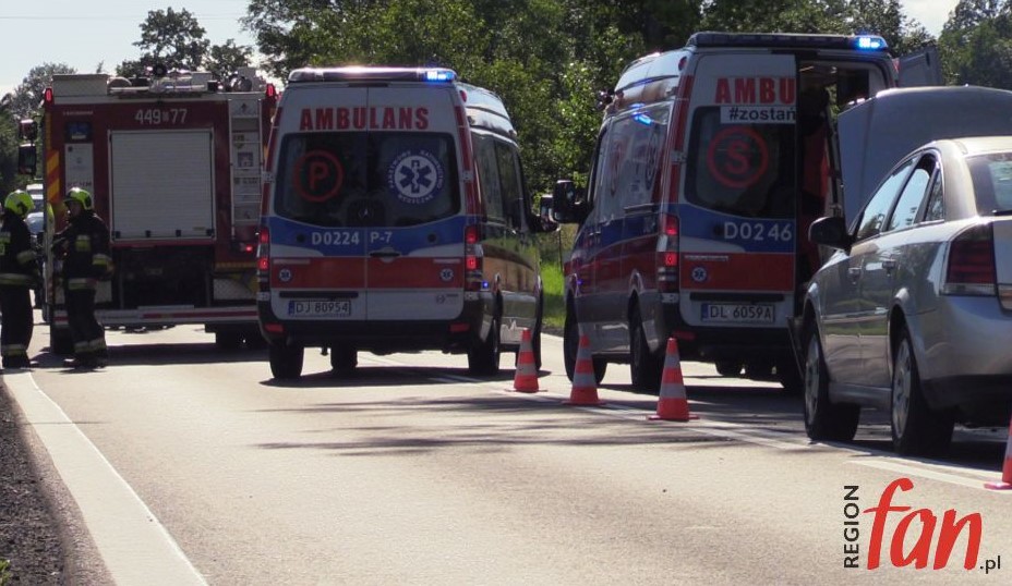 Tłoczno na DK3. Kolizje! (FOTO)