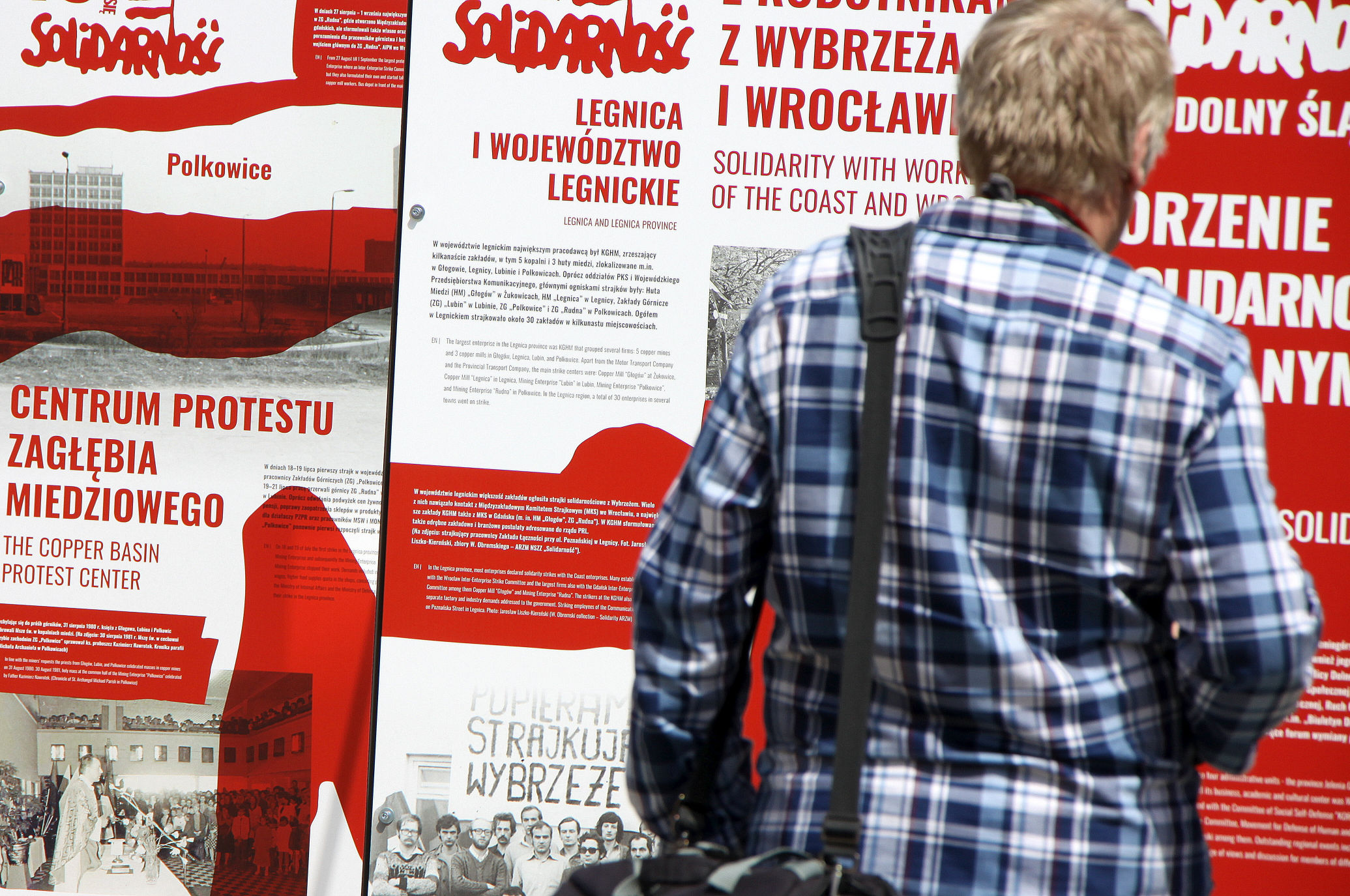 „Tu rodziła się Solidarność” wernisaż wystawy na Rynku