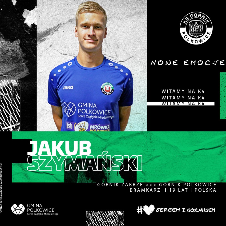 Nowy bramkarz Górnika