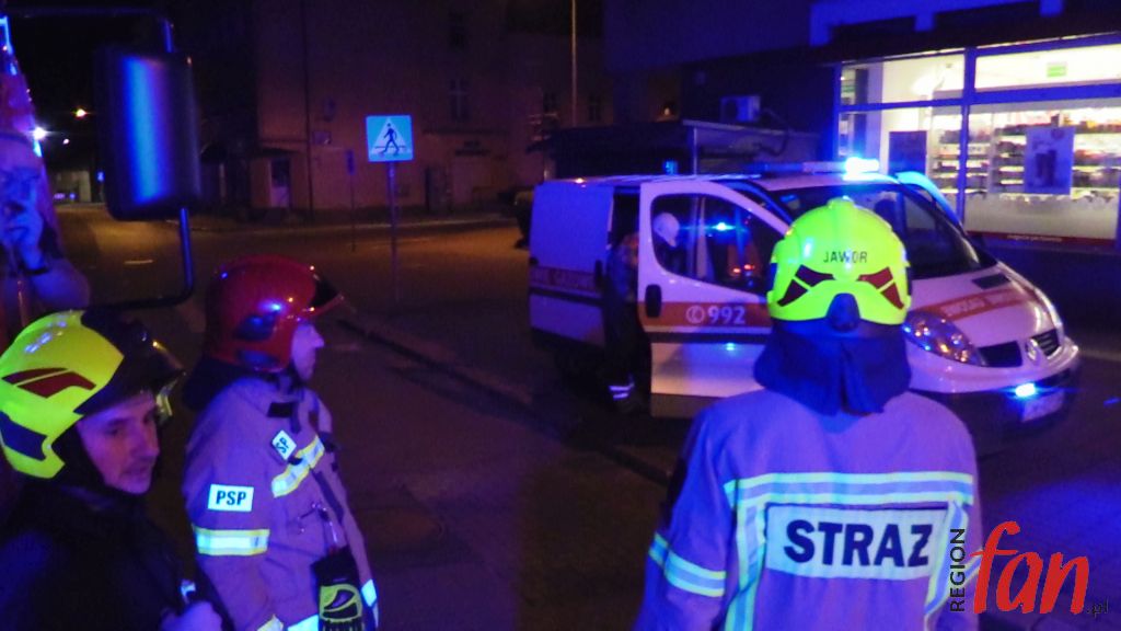 Ewakuacja na ul. Grunwaldzkiej (WIDEO)