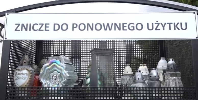 Darmowe znicze na cmentarzu