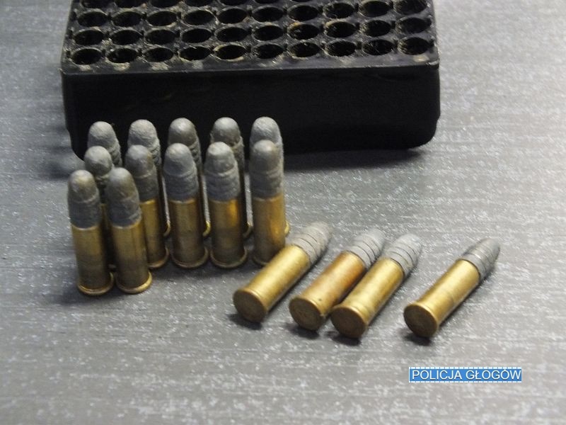 Zatrzymany za nielegalne posiadanie amunicji