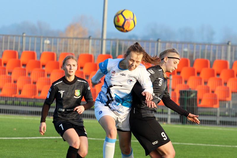 Ziemia Lubińska postawiła się piłkarkom z Łodzi