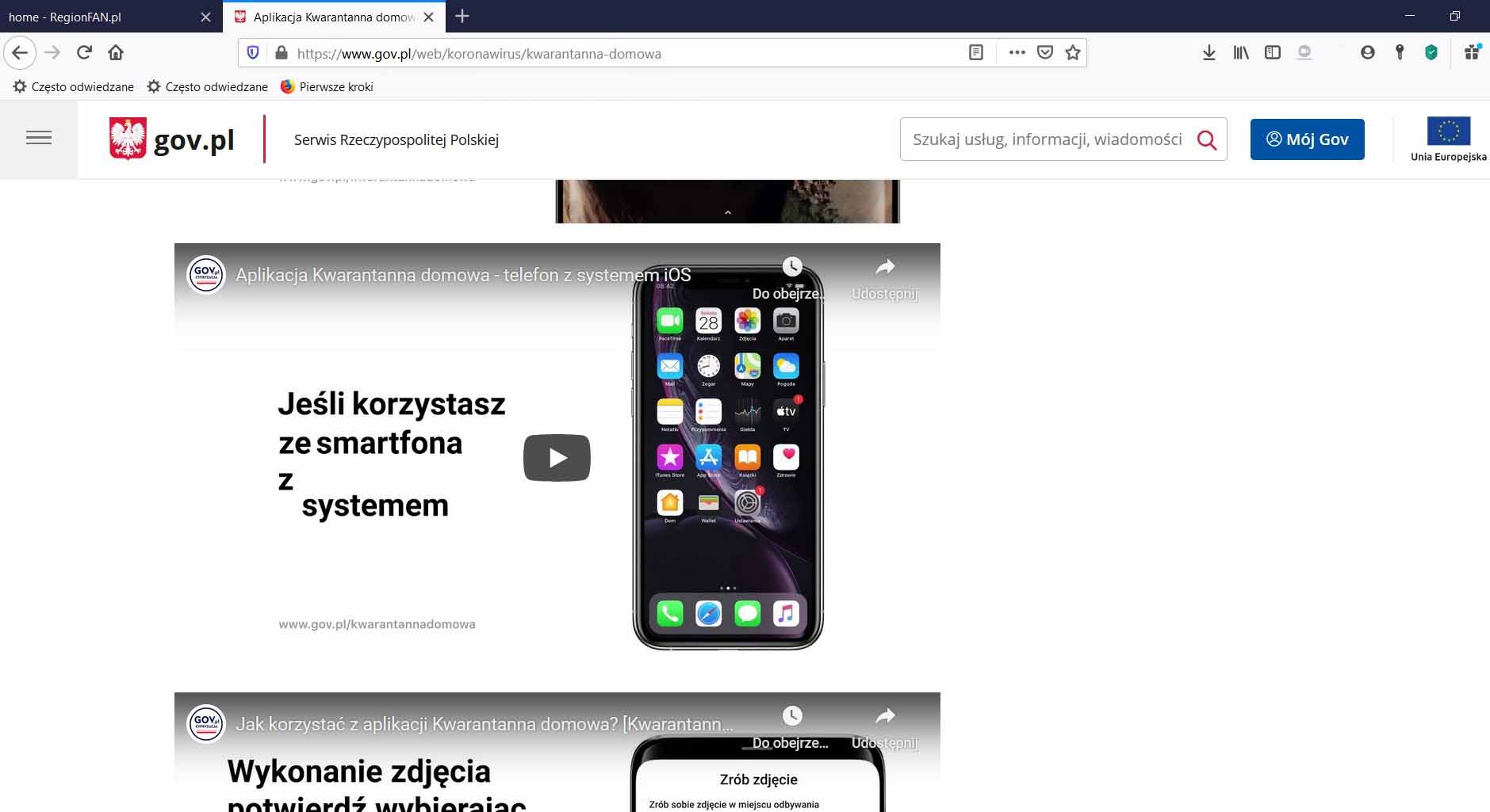 Aplikacja Kwarantanna Domowa odciąży policjantów (WIDEO)
