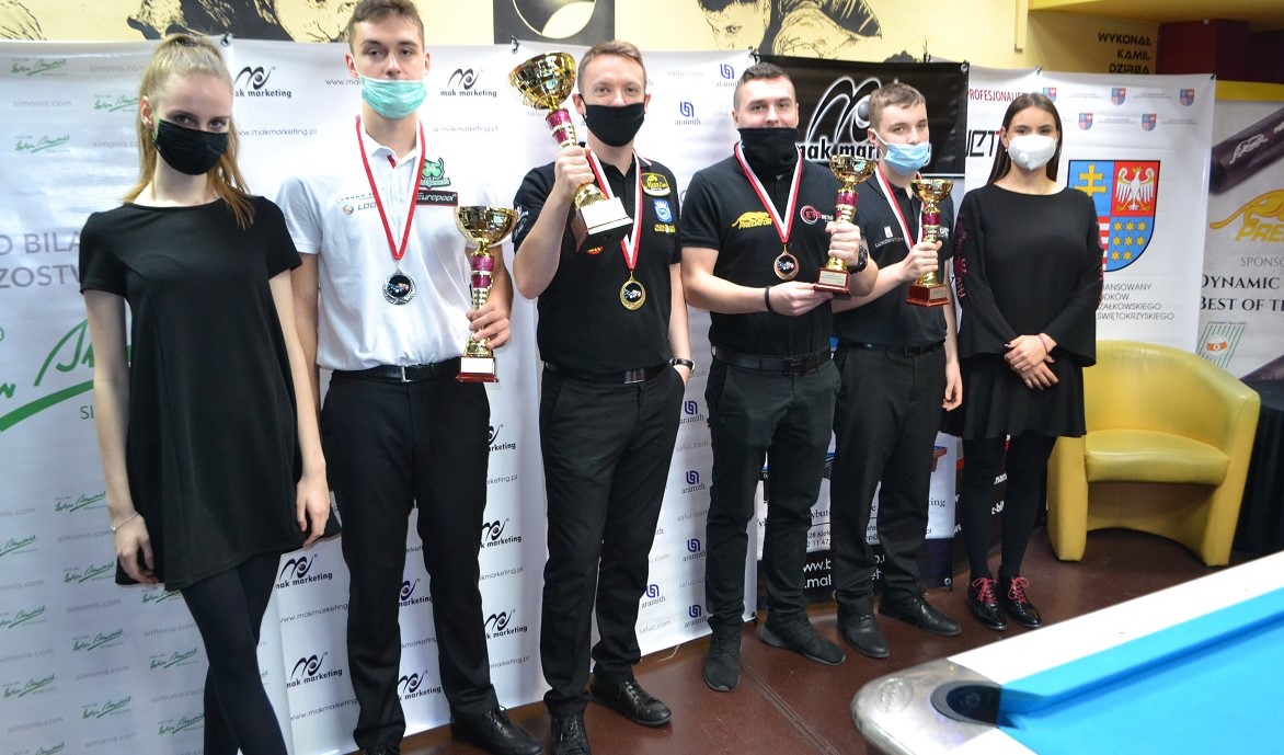 Medale lubińskich bilardzistów