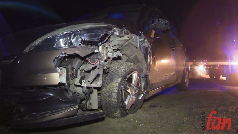 Dwie kolizje pijanego kierowcy (WIDEO)