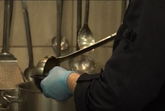 Ciepła zupa dla medyka