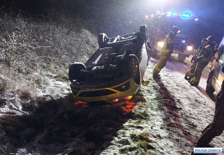 Dachował miesiąc po tym, jak dostał prawo jazdy