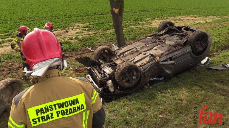 Audi dachowało (FOTO)