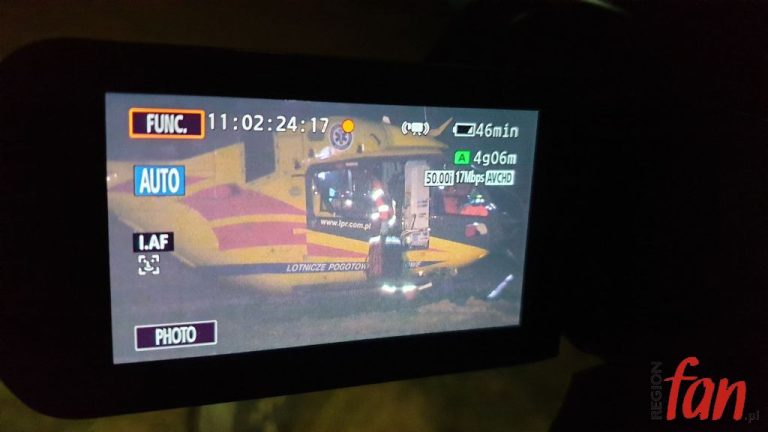 Nocny lot Ratownika 13 (WIDEO)