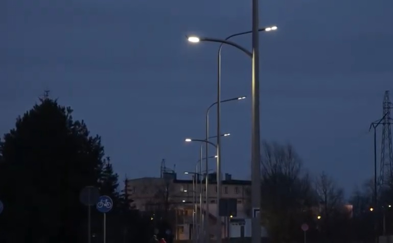 Zamiast starych lamp oświetlenie LED