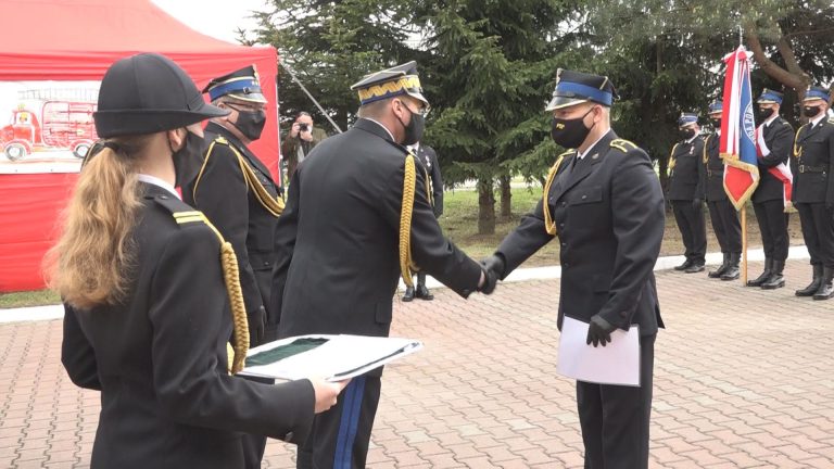 Polkowiccy strażacy świętowali (WIDEO)